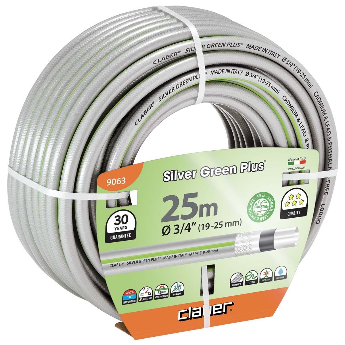 Tubo irrigazione "Silver green" ø 3/4" 25mt