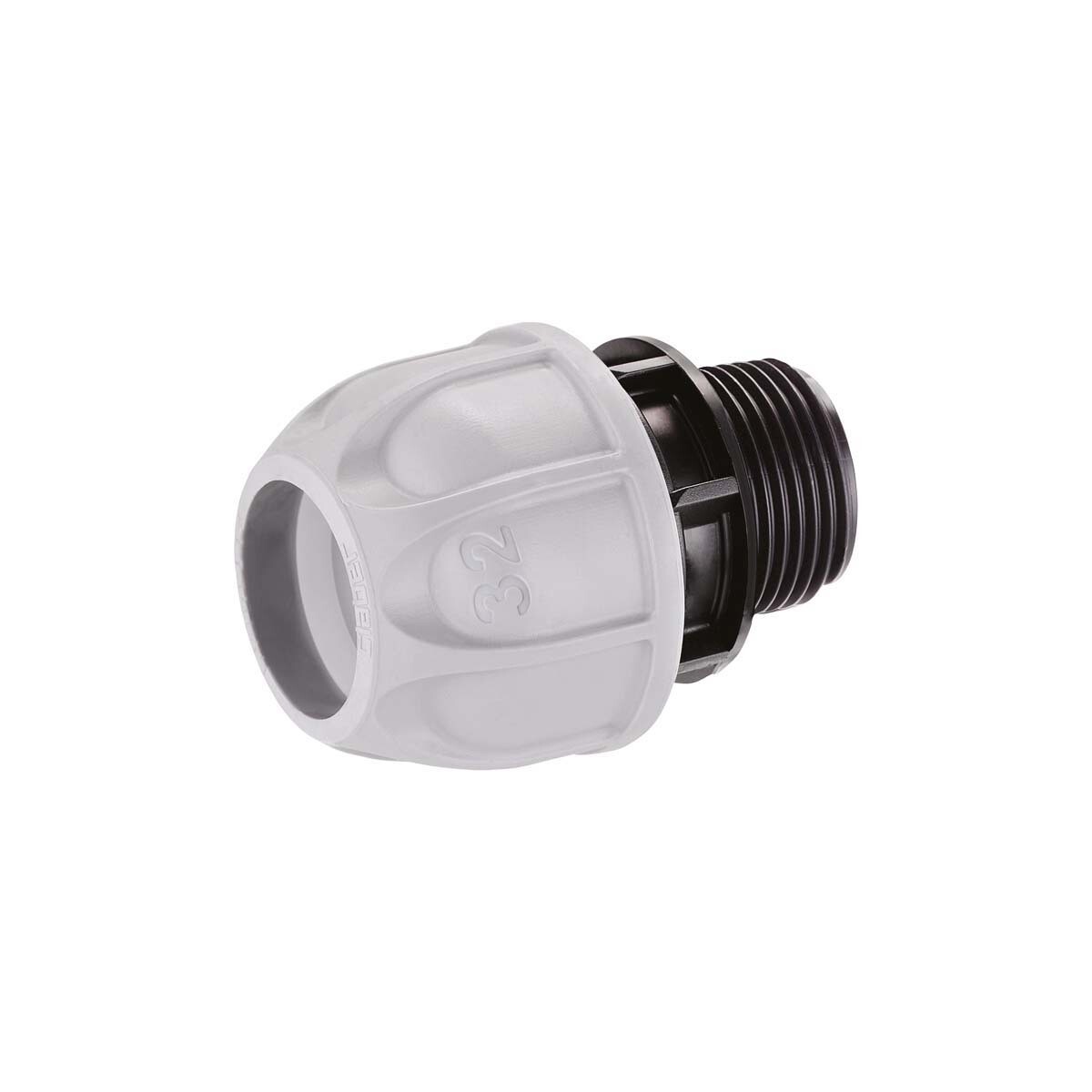 Raccordo ø 32mm filetto 1"M