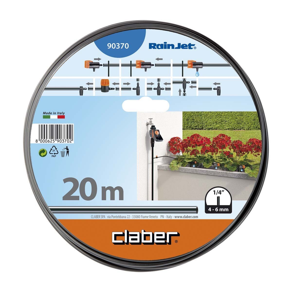Tubo irrigatore capillare 20mt