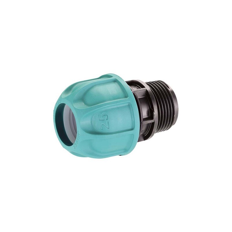 Raccordo ø 25mm filetto 1" M