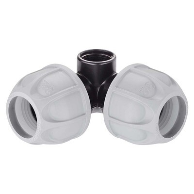 Gomito ø 32mm filetto 3/4" F