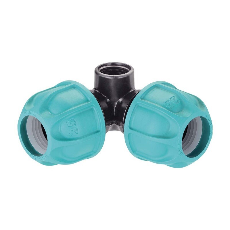 Gomito ø 25mm filetto 1/2" F