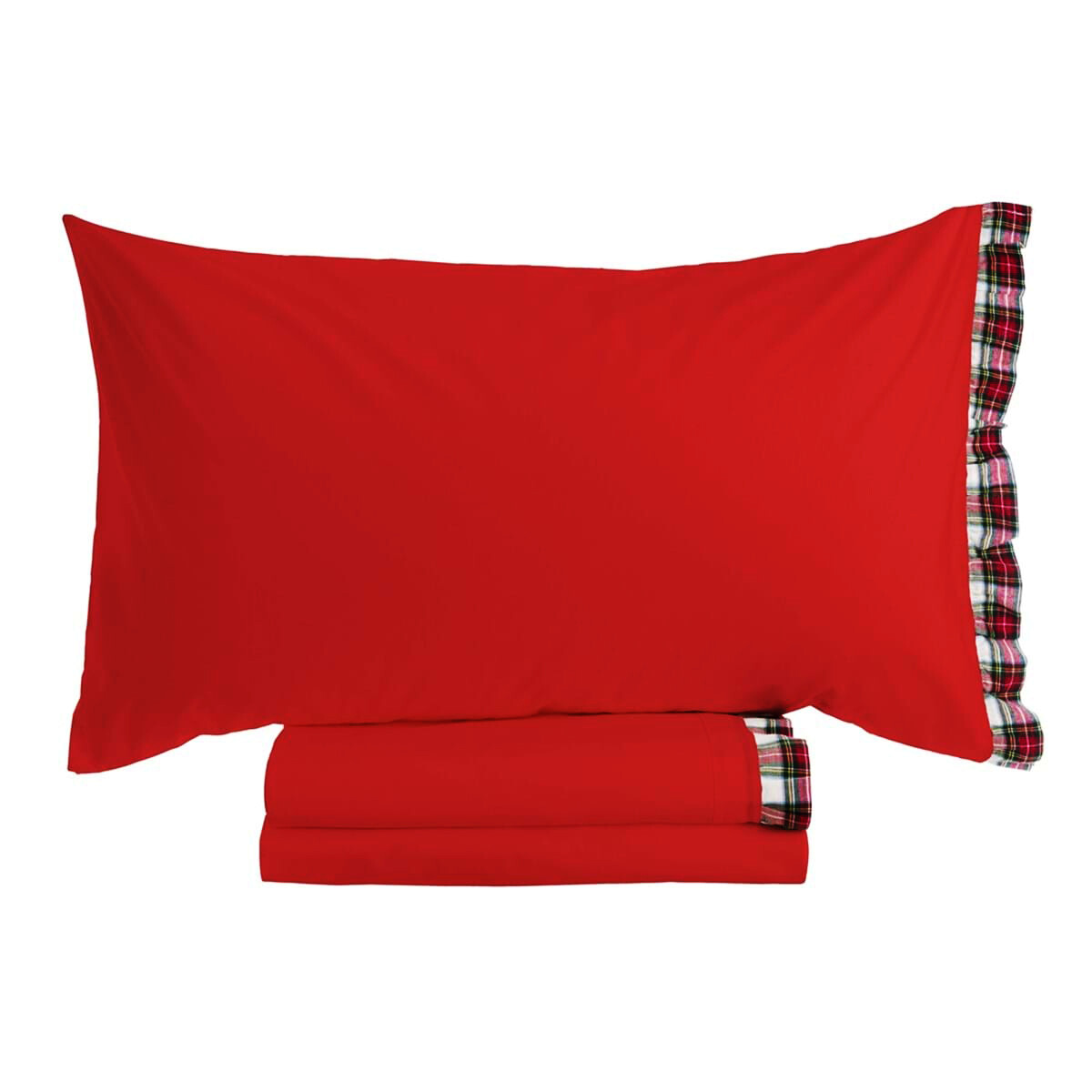 Completo letto 2 piazze "Christmas Tartan"