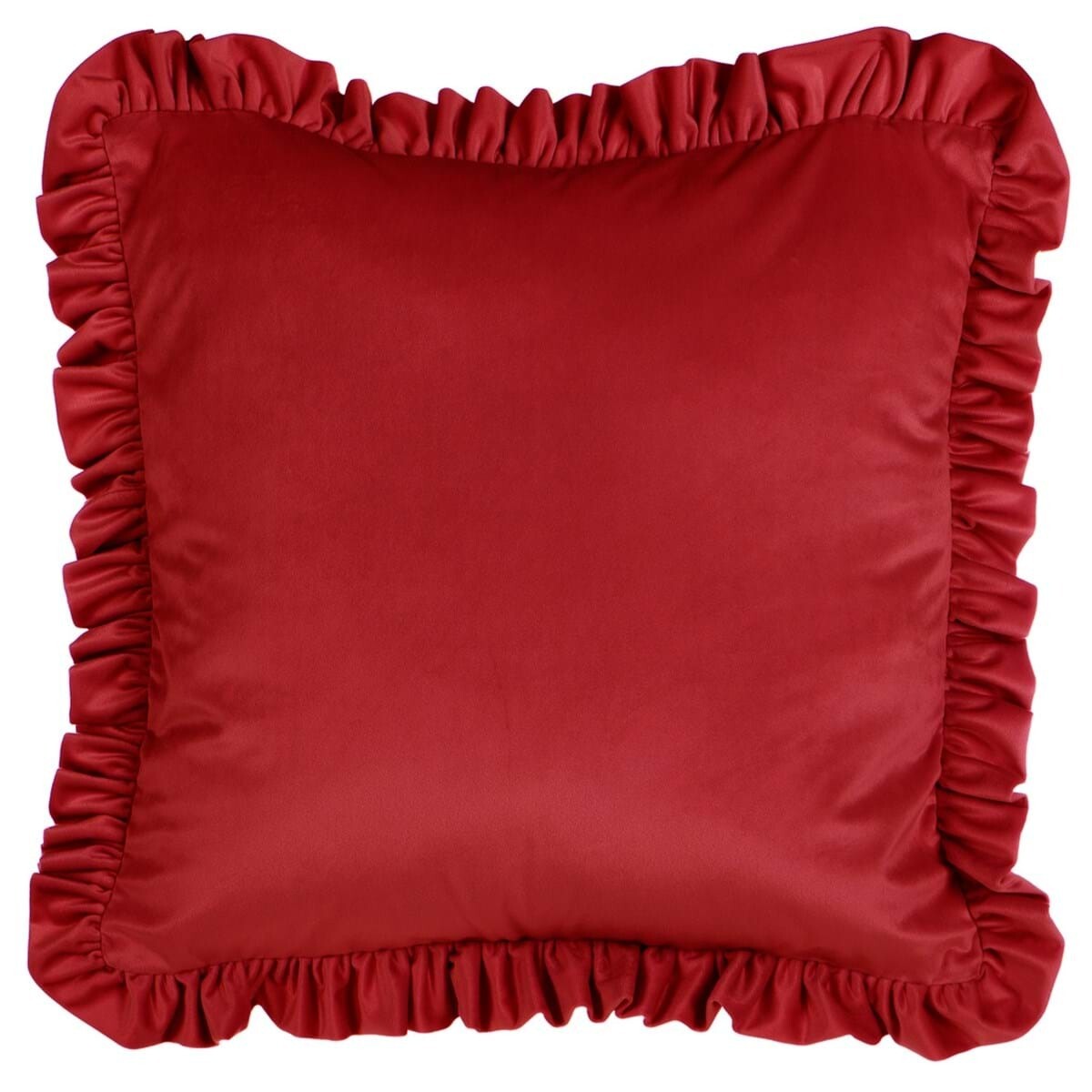 Cuscino rosso "Morbido Sonno" rosso