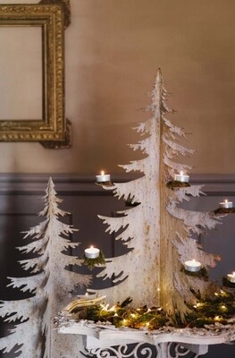 Portacandela albero di natale "Natale Antico"