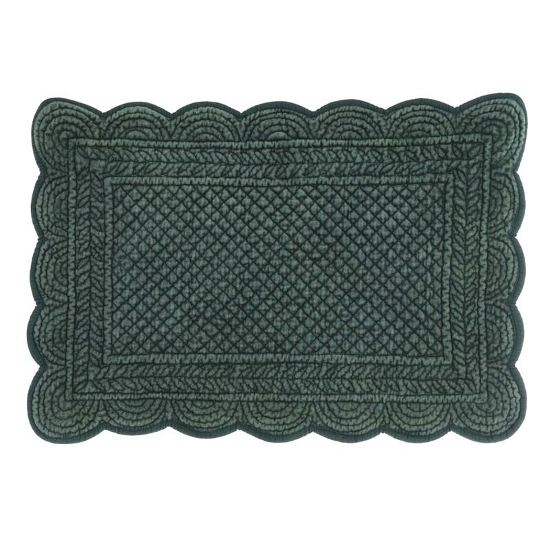 Tovaglietta "Carmen" velluto verde