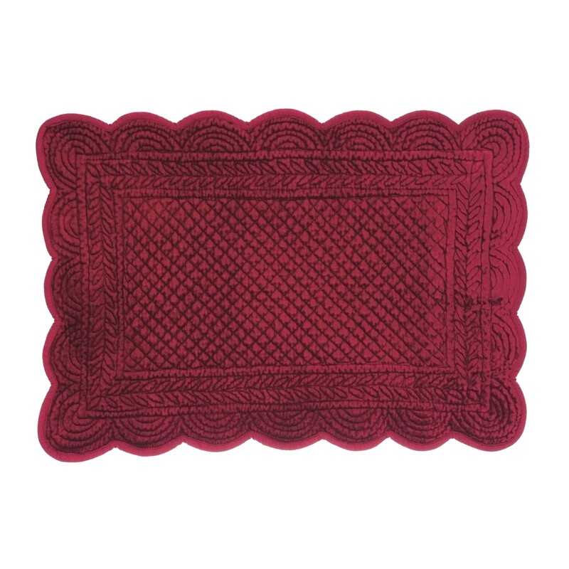 Tovaglietta "Carmen" velluto rossa
