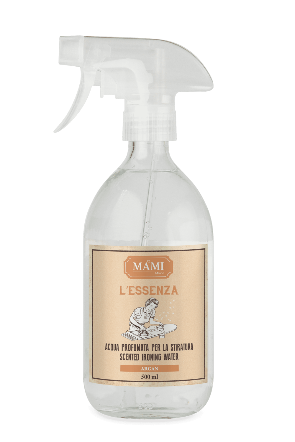 Acqua per stiratura Mami Milano Argan - In Vetro