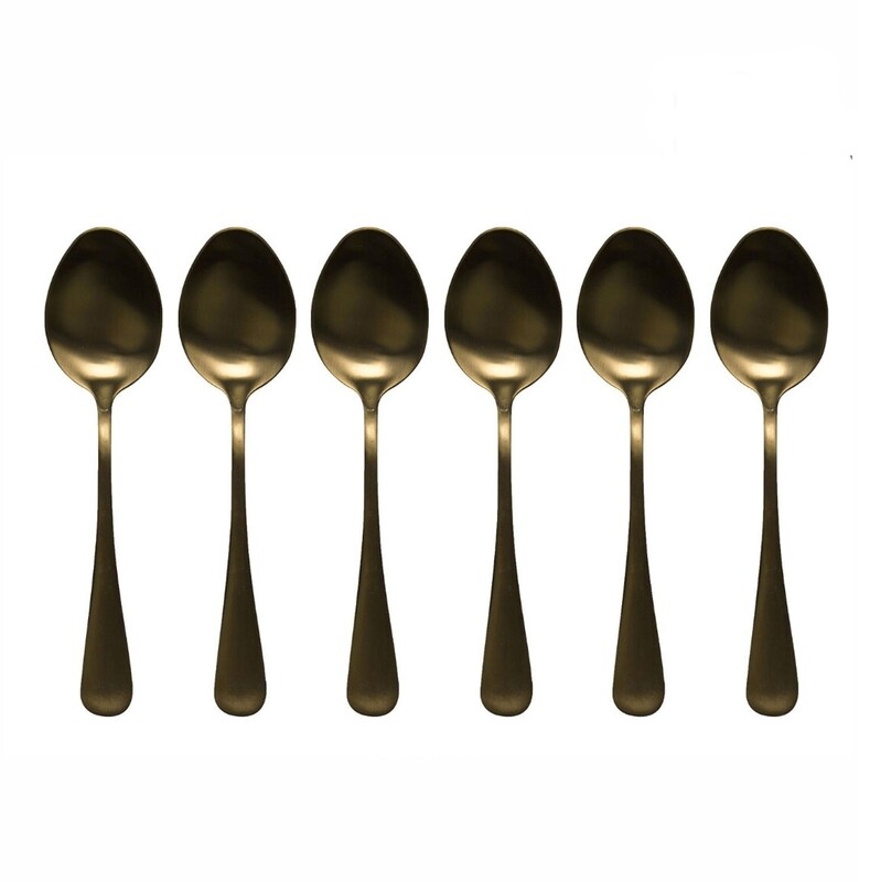Set 6 cucchiaini gold Set 6 cucchiaini gold