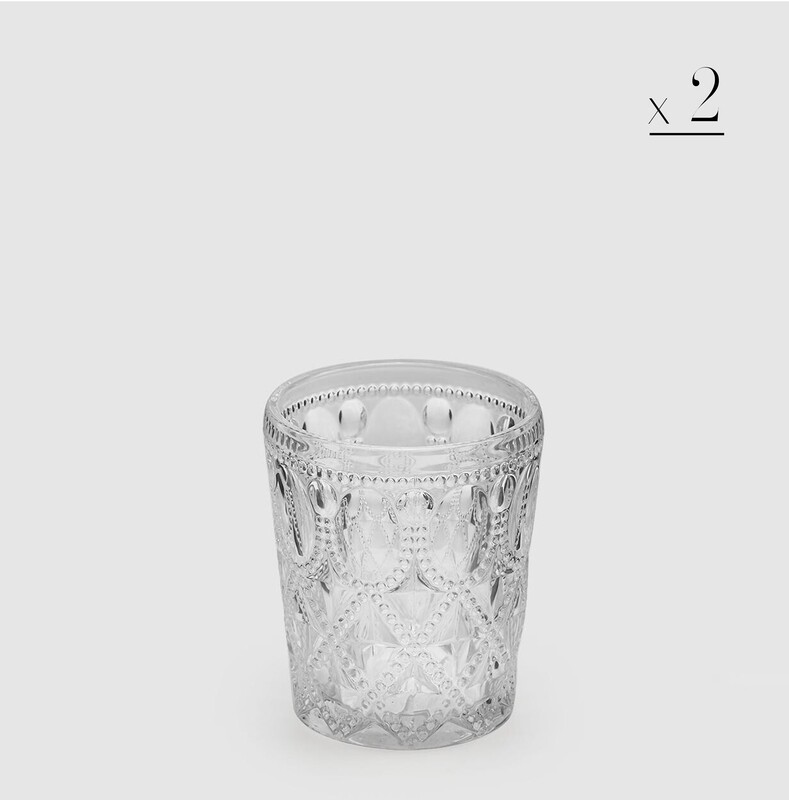 Set 2 bicchieri "Deco"