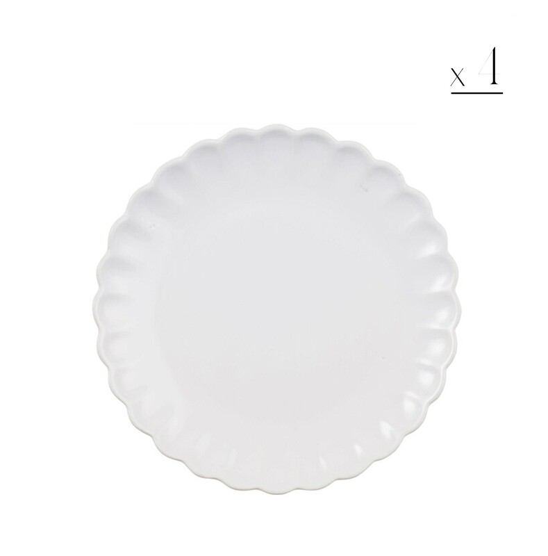 Set 4 piatti dessert "Mynte"