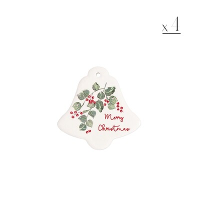 Set 4 magneti Set 4 magneti "Merry Christmas"