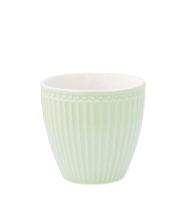 Latte cup "Alice" verde pastello