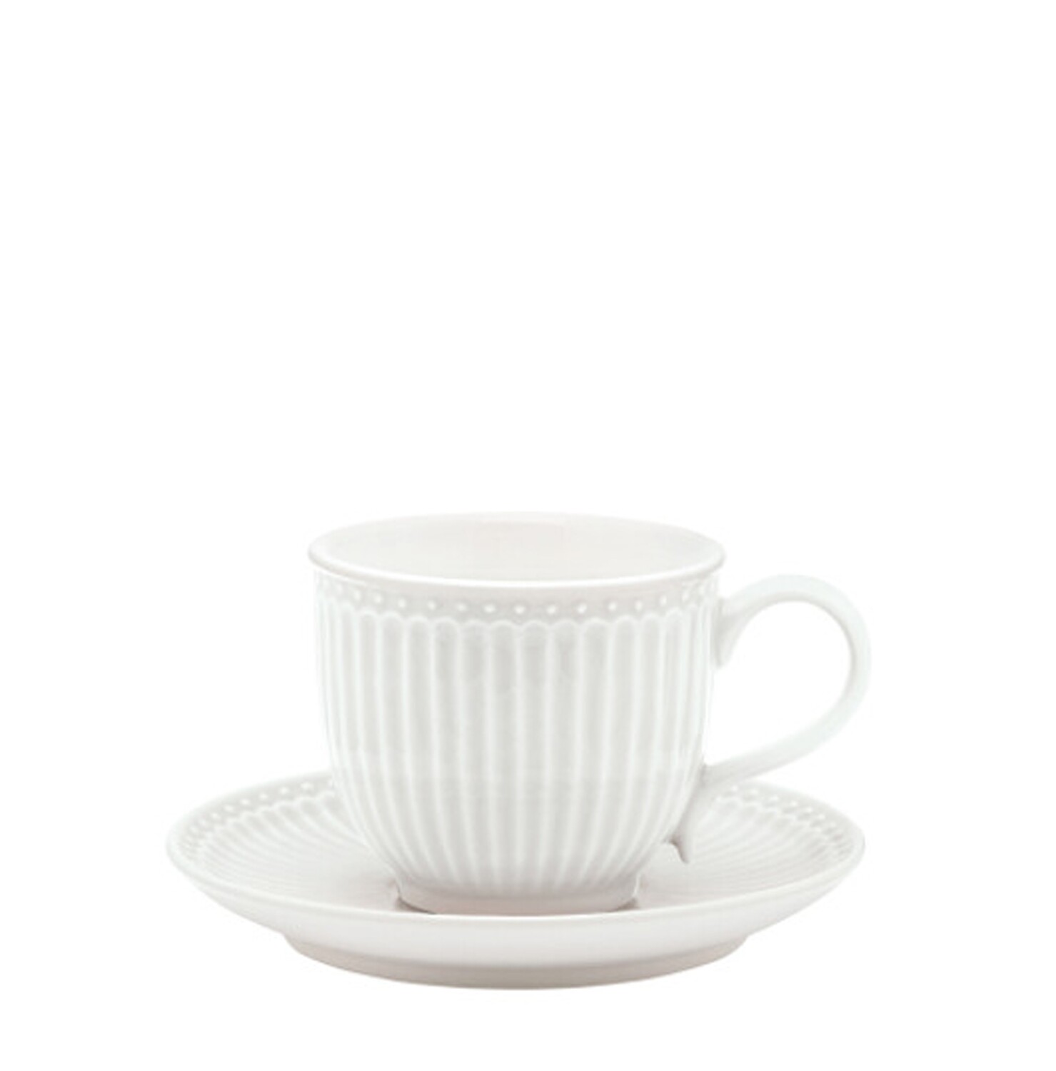 Tazza "Alice" bianca