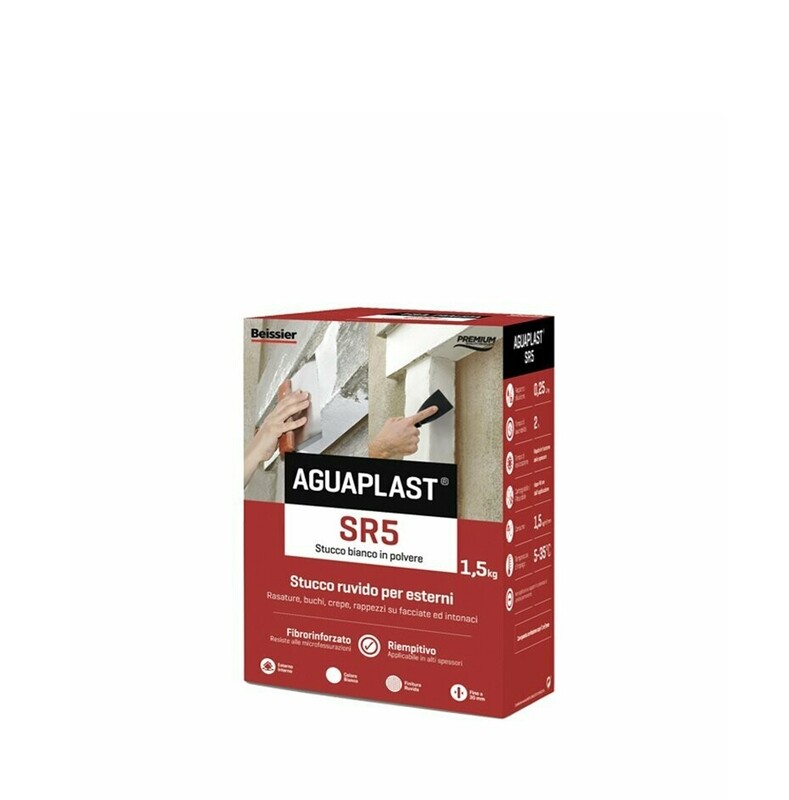 Stucco in polvere Aguapast SR5 Ruvido 1,5Kg