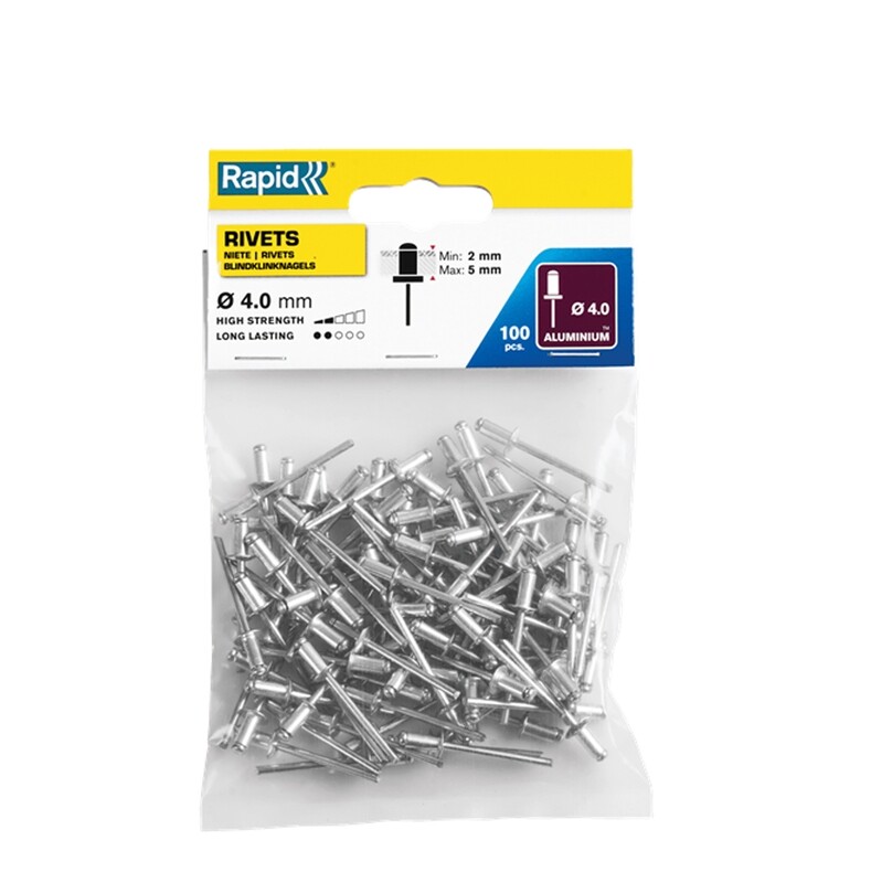 Rivetti alluminio 4x12mm (cf.100pz)