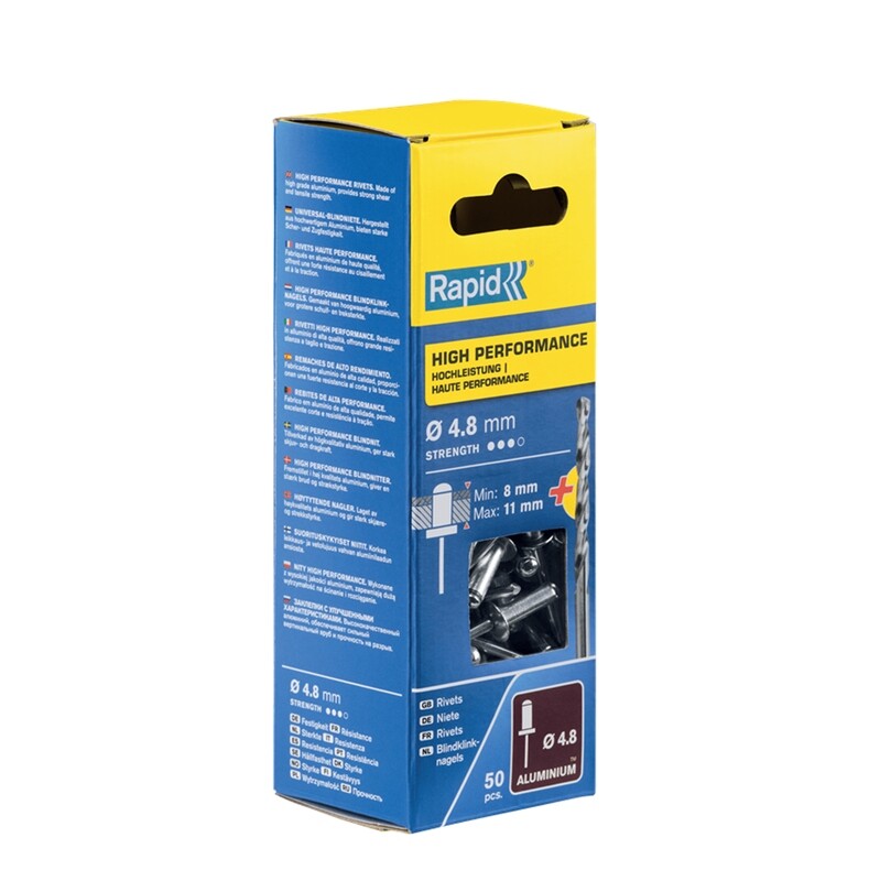 Rivetti alluminio 4,8x14mm (cf.50pz)