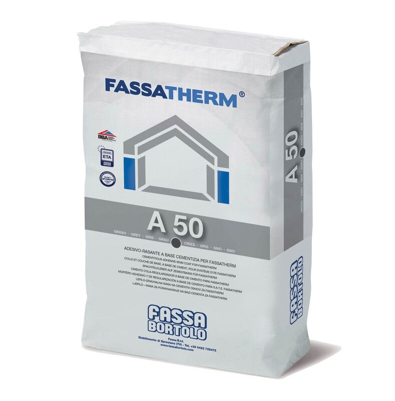 Collante e Rasante per cappotto Fassa A 50 25Kg