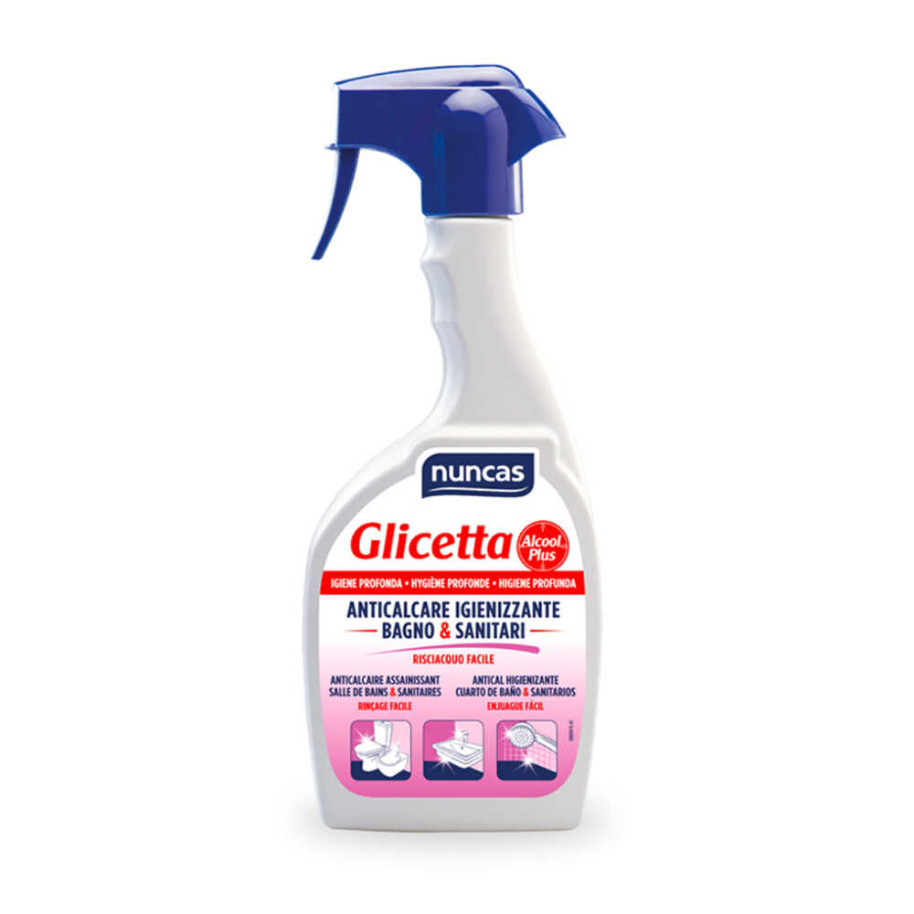 Detergente anticalcare igienizzante Nuncas Glicetta 500ml