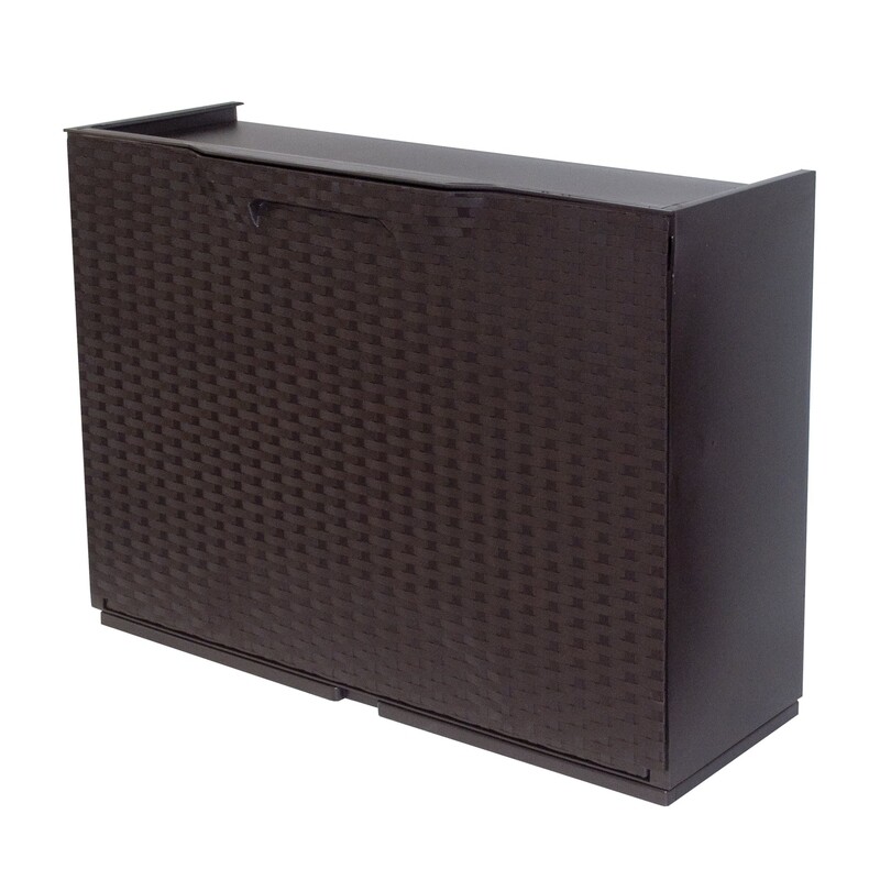 Scarpiera componibile rattan