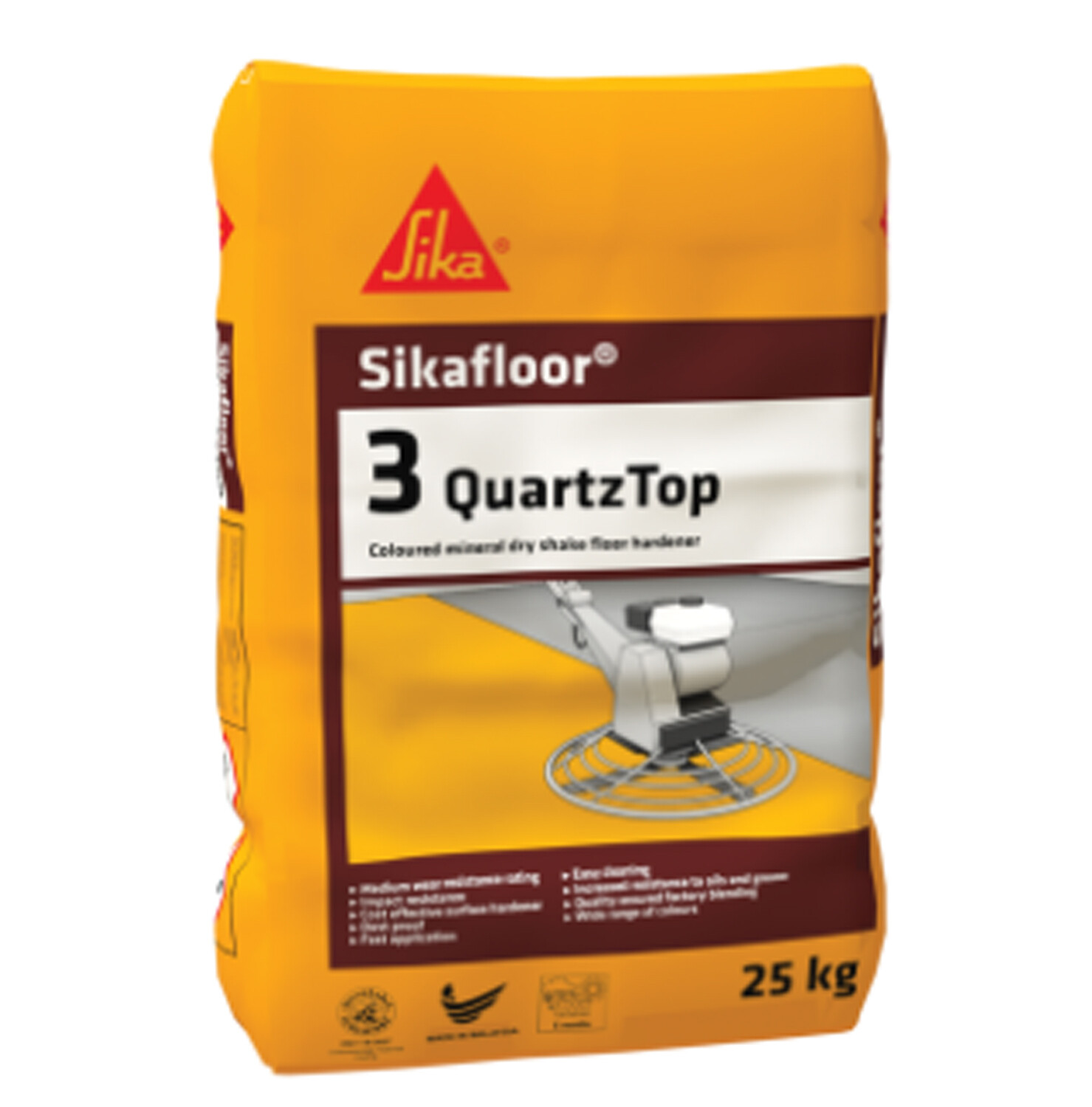 Premiscelato al quarzo Sika Dursiquar T 30Kg Grigio
