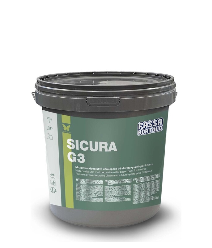 Idropittura opaca Fassa Sicura G3 5Litri