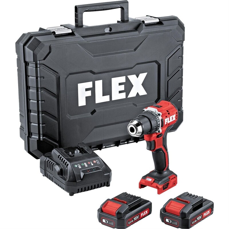 Set PROMO trapano avvitatore a batteria da 18 V DD 2G 18.0-EC LD/2.5