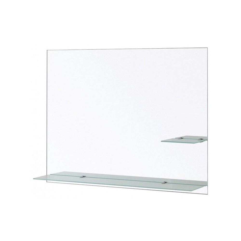 Specchio 100x60cm con mensole