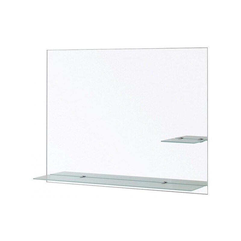 Specchio 80x60cm con mensole