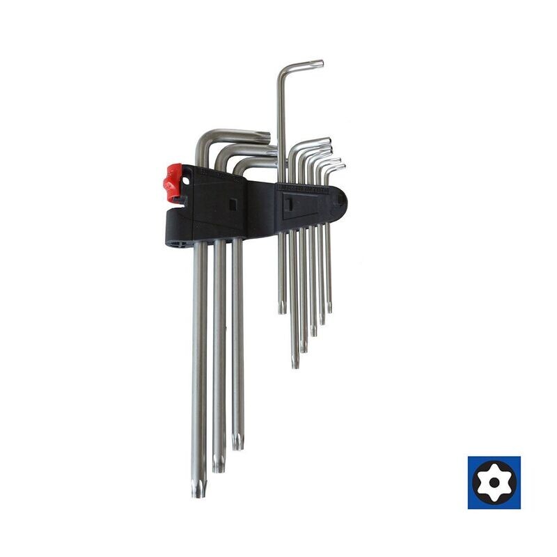 Set 9 chiavi Resistorx lunghe