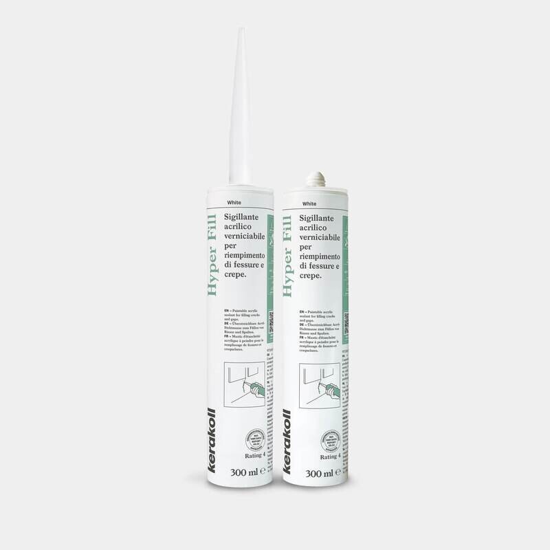 Sigillante acrilico verniciabile Kerakoll Hyper Fill Bianco