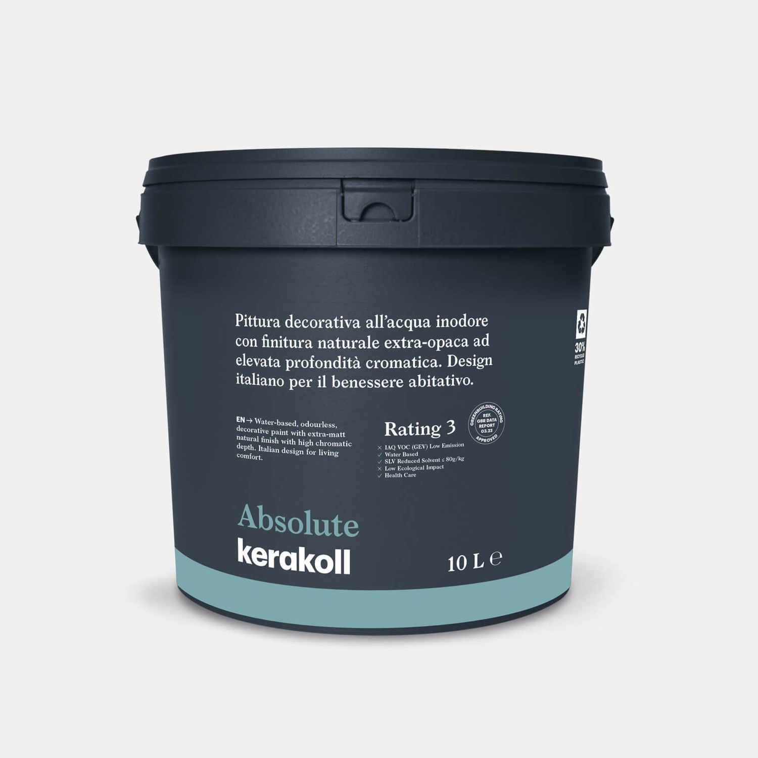 Pittura decorativa Absolute Kerakoll 4 Litri Colorata KK1-KK150