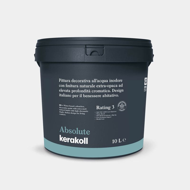 Pittura decorativa Absolute Kerakoll 10 Litri Colorata KK1-KK150