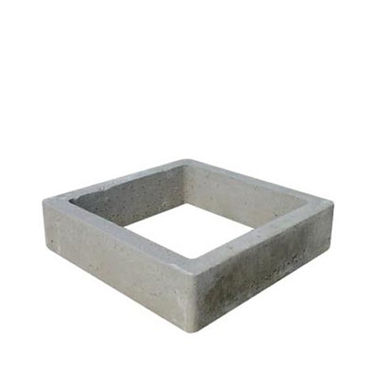 Prolunga in cemento 60x60cm h.10cm