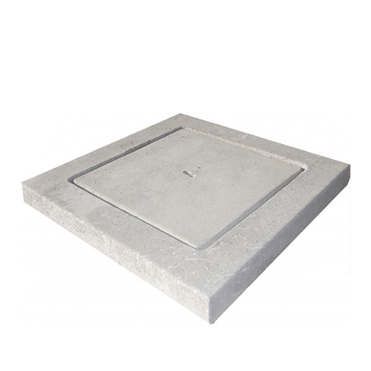 Coperchio in cemento 120x120cm h.10cm (pozzetto 100x100)