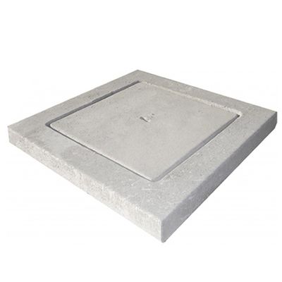 Coperchio in cemento 140x140cm h.10cm (pozzetto 120x120)