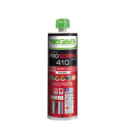 Resina vinilestere "PRO VE-SF SISMIK" 410ml