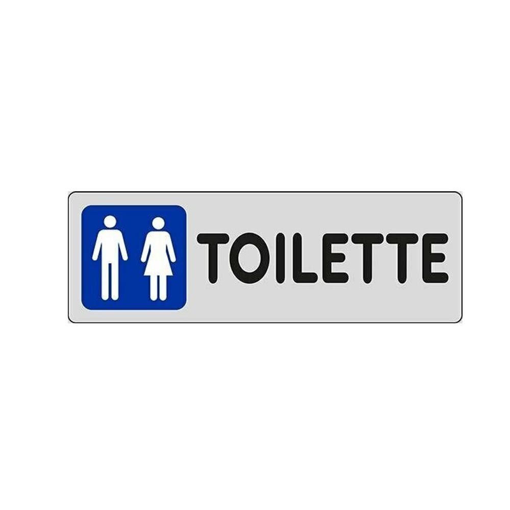 Cartello adesivo Toielette