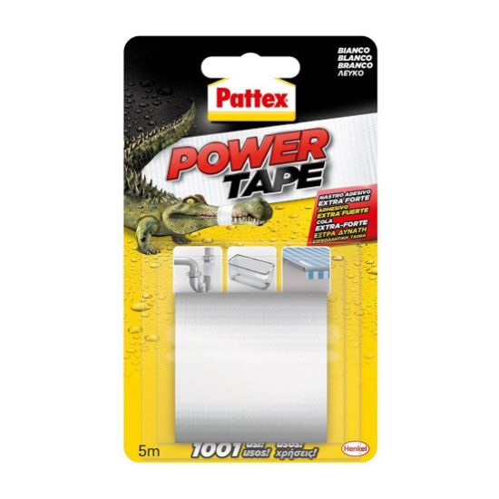 Nastro Power Tape Pattex bianco