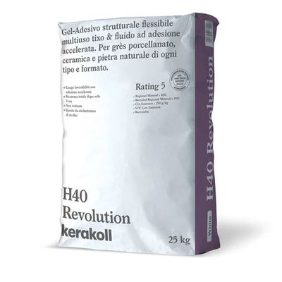Adesivo Kerakoll H40 Revolution 25Kg Bianco