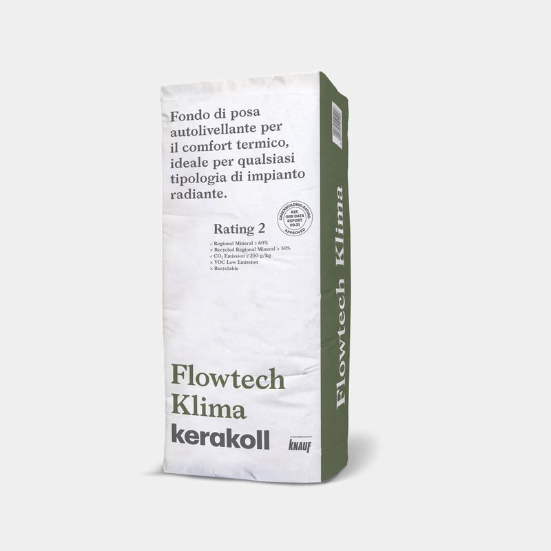 Autolivellante Flowtech Klima 25Kg Autolivellante Flowtech Klima 25Kg