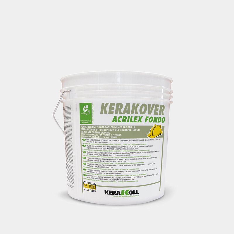 Fondo riempitivo Kerakover Acrilex fondo 4Litri