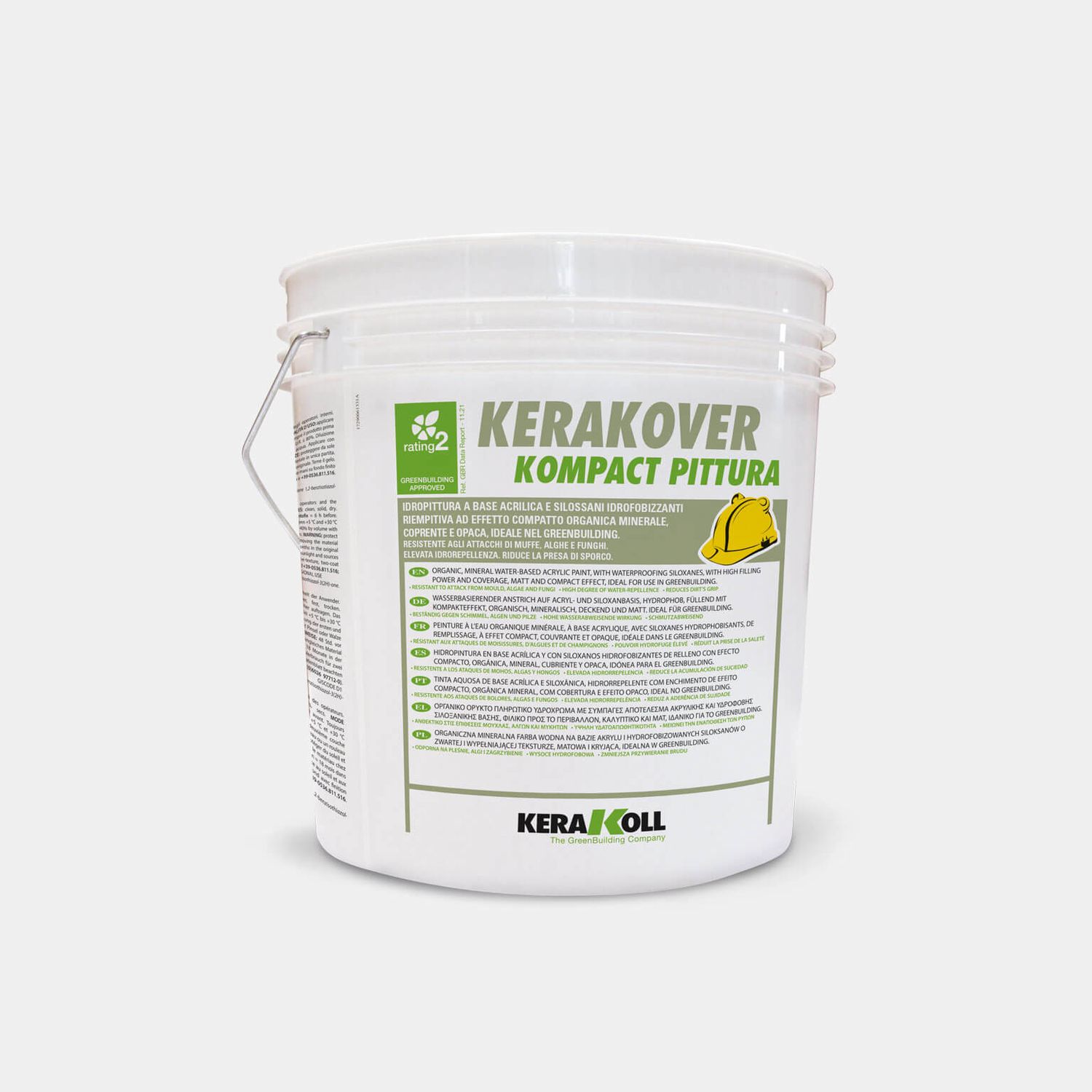 Pittura acril-silossanico Kerakover Kompact pittura 4Litri