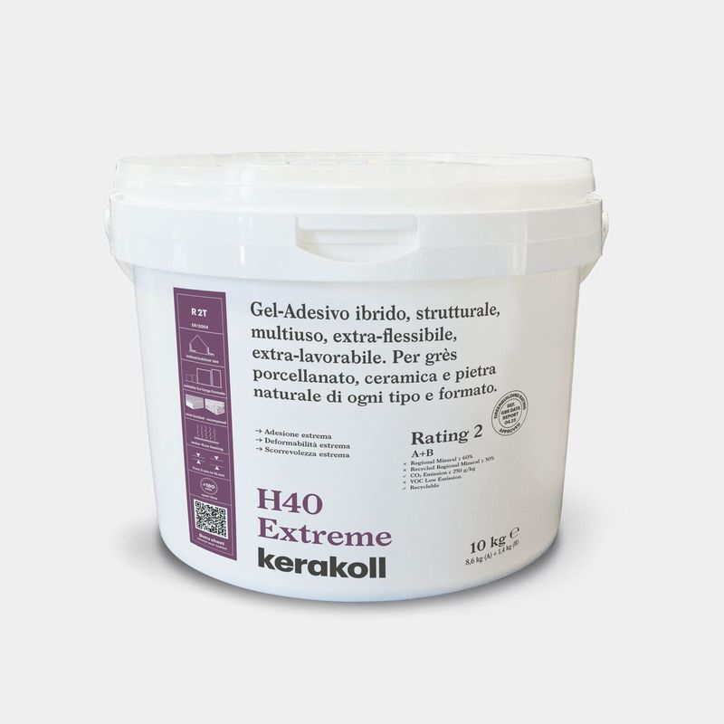 Gel Adesivo Kerakoll H40 Extreme A+B 10Kg