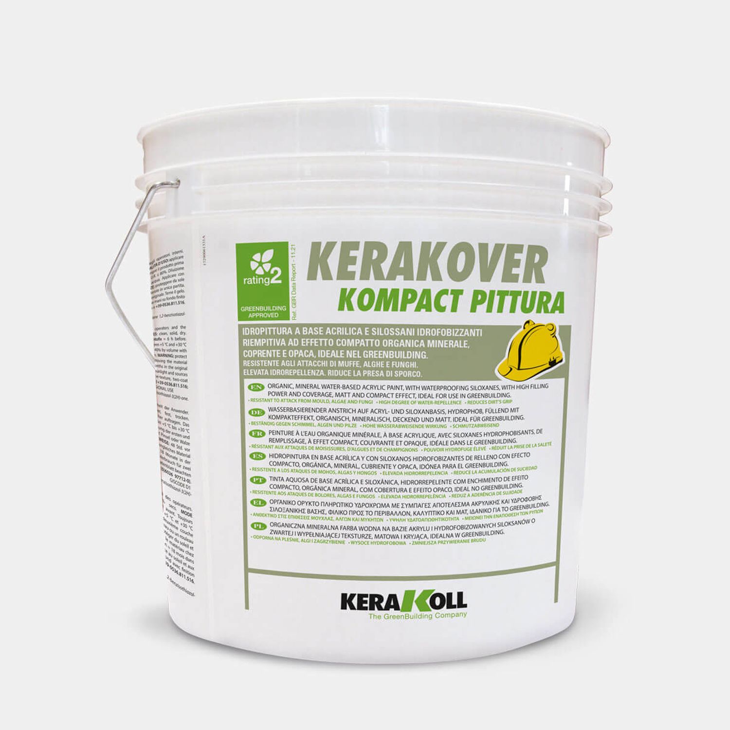 Pittura acril-silossanico Kerakover Kompact pittura 14Litri