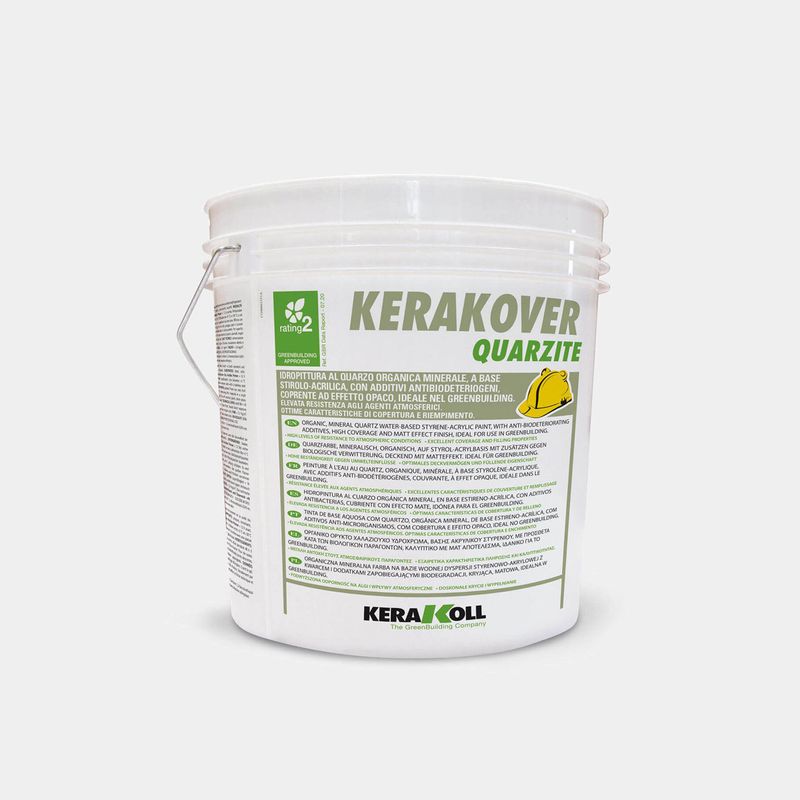 Idropittura al quarzo Kerakover Quarzite 4litri