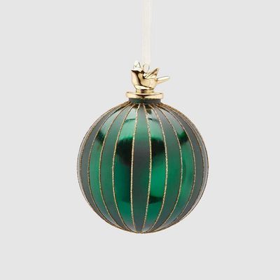 Sfera vetro uccellino