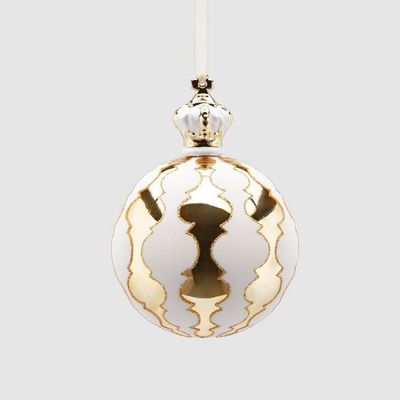 Sfera vetro corona arabesque