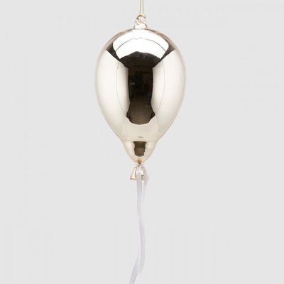 Decoro palloncino argento