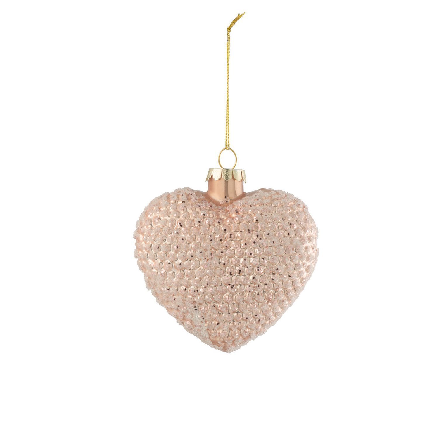 Cuore palline rosa